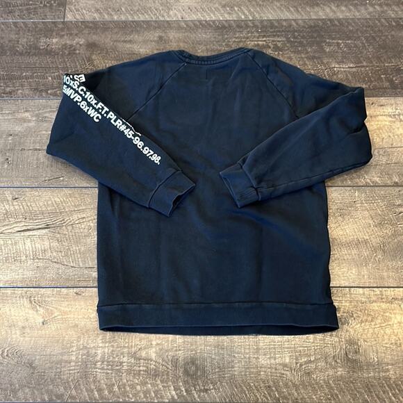 AIR JORDAN Black Logo Sweatshirt Large - Picture 2 of 8